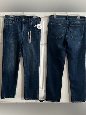 Liverpool Marley  Dark Indigo  Straight Leg Jeans Size 8/29